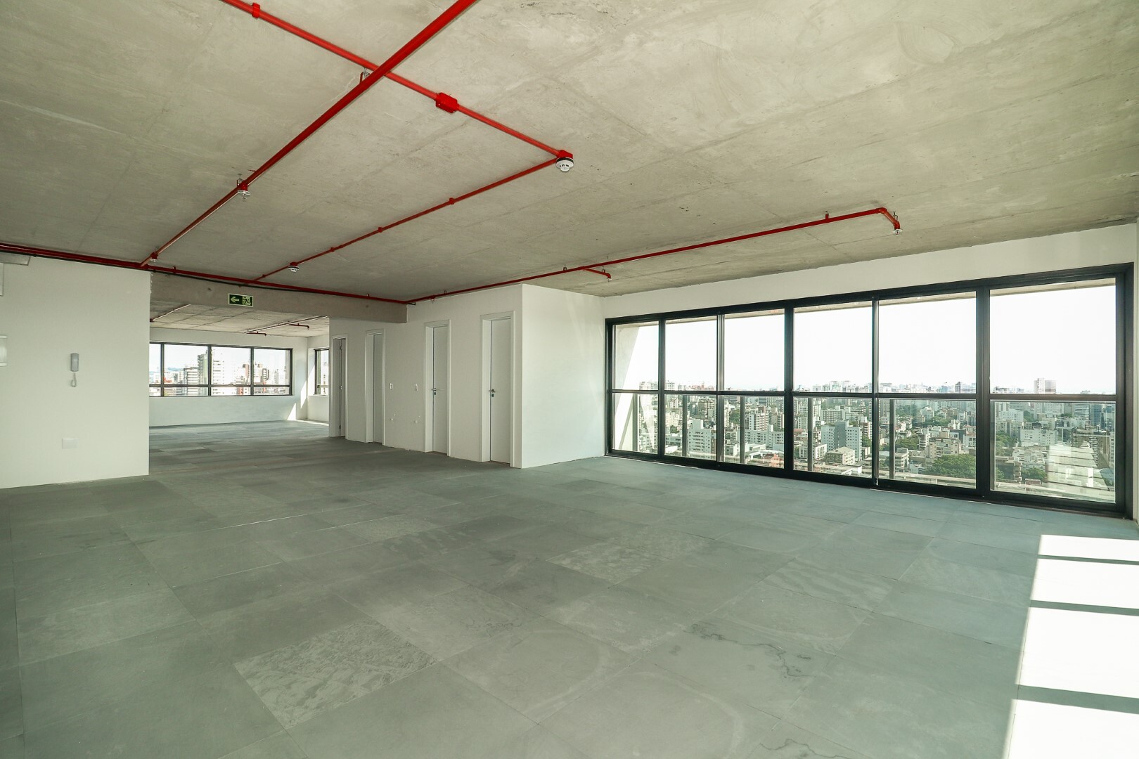 Sala modular com vista